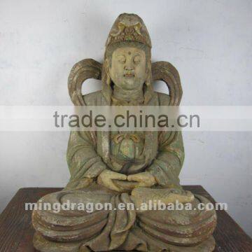 chinese antique furniture shanxi wood buddha