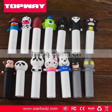 Topway Multi Color Choice PVC Power Bank Promotion