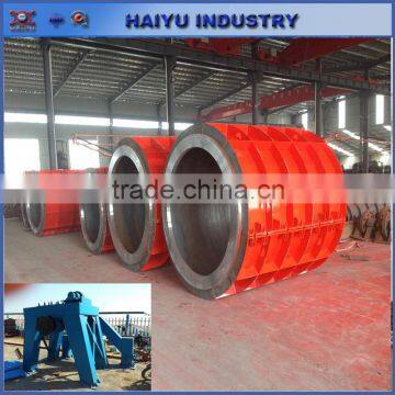Horizontal concrete pipe making machine