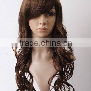 Chic Long Curly Wavy Hair Wig Cosplay Party Fancy Dress W355