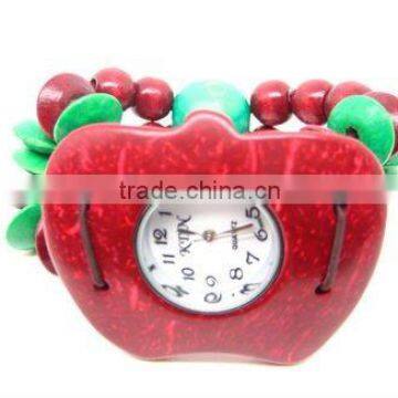 Fashion coconut watch,wood watch for promotional gift