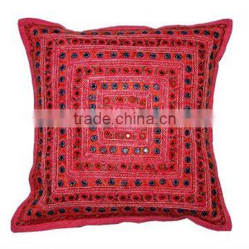 Embroidered cushion covers