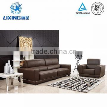 Made in China Italian Leather L Shaped Sofa