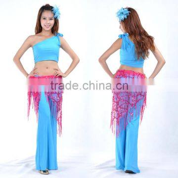 Triangle belly dance hip scarf,BellyQueen