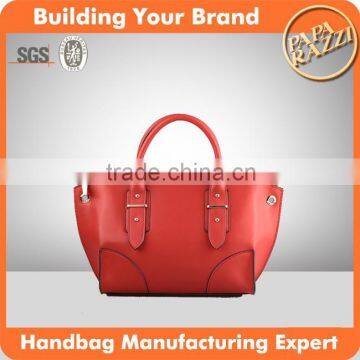 4031-2015 Sturdy Red bags custom fashion Semi-PU bags design for lady