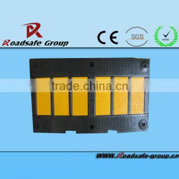 2014 RSG hotsale speed hump Rubber road speed bump/speed blocker