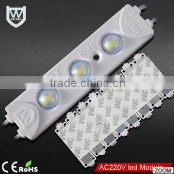 CE rohs certification good price waterproof high power 3 chips 5730 led smd module for channel letter / light box