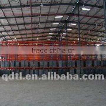 Small prefabricated steel fabrication workshop layout