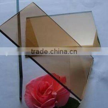 5mm building bronze tinted reflective glass