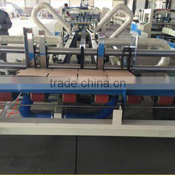 Hebei full automatic corrugated cardboard folder and gluer packing machine