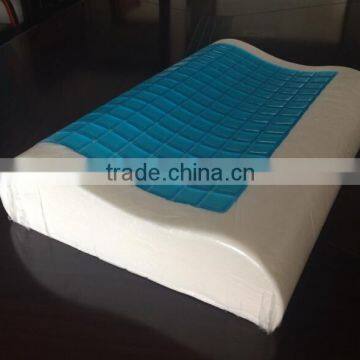 GP004 100% Polyurethane Visco Elastic Contour Cooling Memory Foam Gel Pillow