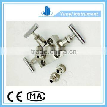 China made 3 way valve manifold