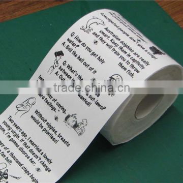 Hot selling! SODOKU EURO CARTOON Custom Printed Toilet Paper