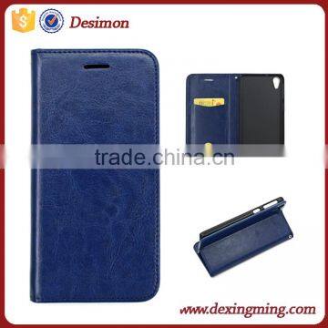 For HTC 826 Desimon OEM Magnet ID Card Flip stand Leather case cover 8 colors