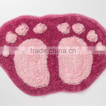 Foot Shape Bath Tufted Mat/carpet photo-2