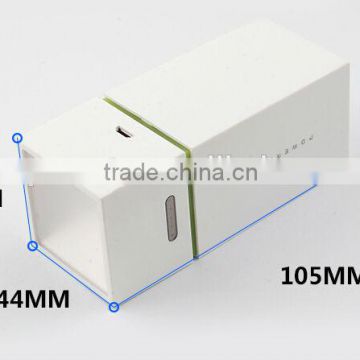 10000mAh Mini portable Power Bank for smartphone backup as promotional gift