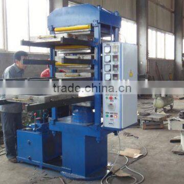 Rubber Tile making machine heat pressing rubber tiles