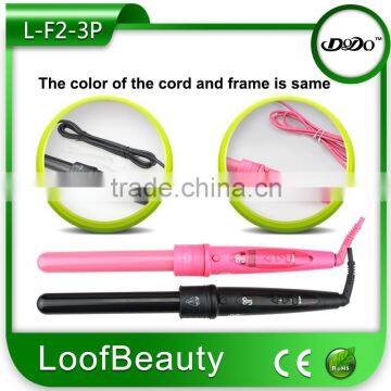 3 in 1interchangeble Hair Curling Iron Magic Hair Dressing Siut for DIY photo-4