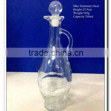 wholesale 700ml glass oil and vinegar bottle