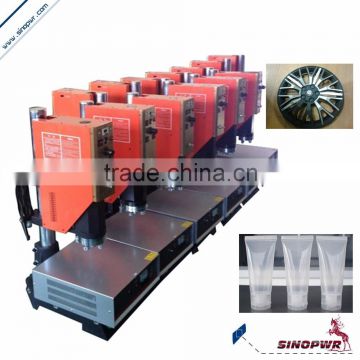 Ultrasonic plastic spots welding aluminum tube sealer