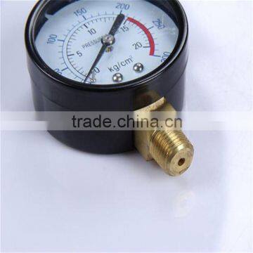 Durable Light Weight Easy To Read Clear Oil Pressure Gauge For Boat