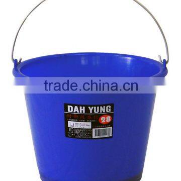 Heavy duty plastic water bucket (28/30/32/34/36/38/40cm)