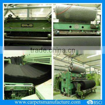 Non-woven Needle Punched Polyester Frieze Carpet photo-5