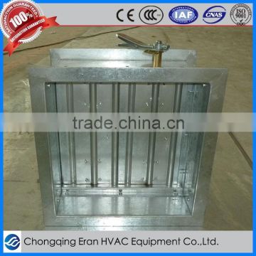 Plenum galvanized steel manual air vent diffuser damper in hvac