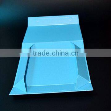 High End Fashionable Customized Blue Box Clothing photo-4