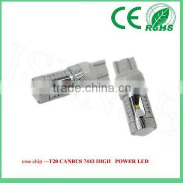 2015 new design canbus error free with 2 years warranty T20/7440/7443 car side brake light power canbus led light