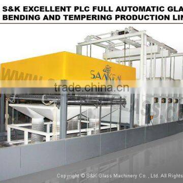 SKBT-1612 Full Automatic Glass Furniture Tempering and Bending Machine