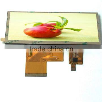 Top sale HD TFT LCD Monitor 4.6 Inch WVGA 800*320 with PCAP