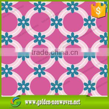  golden supplier digital printed nonwoven printed fabric,PP Spunbond Nonwoven Custom Printed Design Fabric