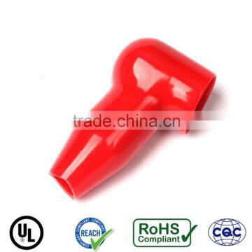 110*45mm Roundness Smoking Pipe Shaped PVC Battery Terminal Insulating Covers Boots with REACH RoHS UL