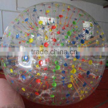 2016 human hamster ball,Cheap price grass zorbing ball, durable TPU Inflatable Zorb Ball for sale