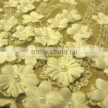 3D Lace New Rhinestone Lace High Quality Net Dantel Lace Swiss Lace for Wedding Garment Arti photo-2