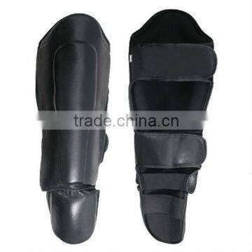 Artificial Leather Shin Guards JEI-3556 N