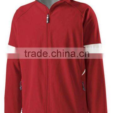 Mens Red Outdoor Soft Shell Jacket