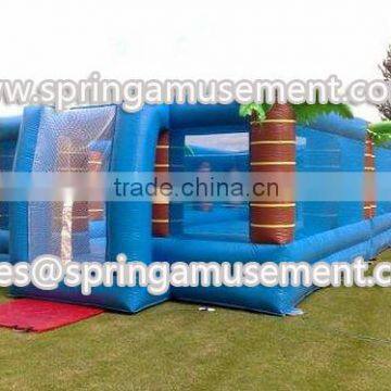 popular commercial use inflatable filed inflatable football court for children SP-CU022