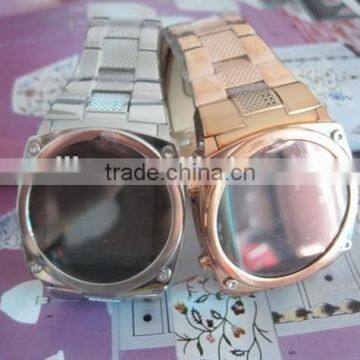 TW818B 1.6 Inch Stainless JAVA Watch Phone,240*240 Pixel Screen photo-3