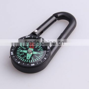 Good quality Durable Plastic Compass with Key Ring