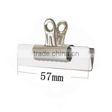 57MM hot sales spring clips matel bulldog clips