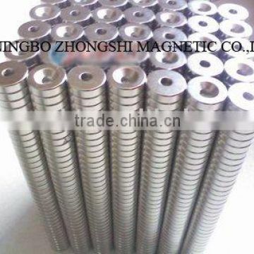 Ring rare earth magnet