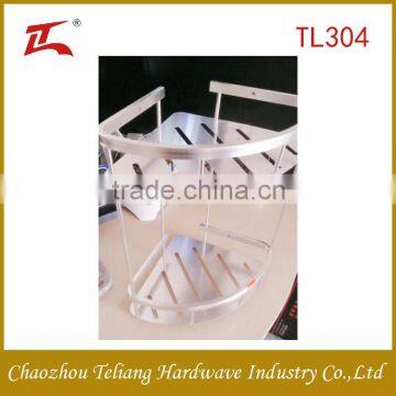 Aluminum stainless steel bathroom rack hanging bathroom shelve