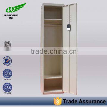 Cheap clothes cabinet kd single door metal cabinet