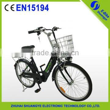 Factory Price Single Speed Electric Bicycle 24 Inch photo-4