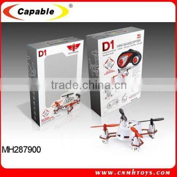 2.4G 4 channel RC mini quadcopter drone with light