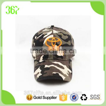 Camouflage Baseball Cap Men Military Cap with Embroidered Logo