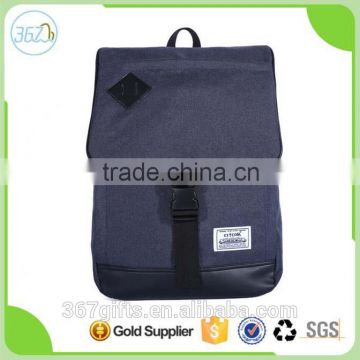 High quality factory wholesale Korean style polyester travel tote laptop bag with flip-open style