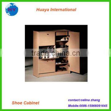 Hot Selling Wooden Shoe Cabinet/ Shoe Rack